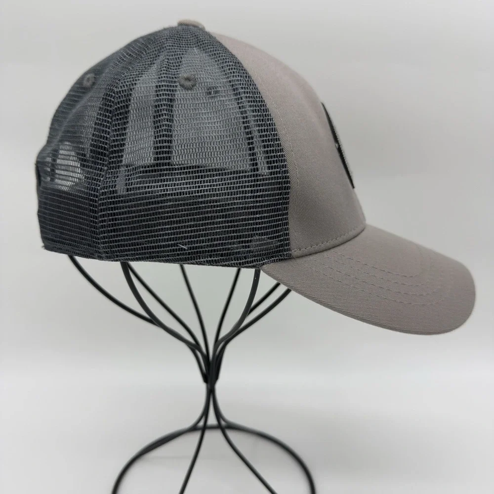 Obermeyer‎ Gray Meshback Baseball Cap Hat Snapback OSFA